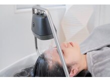 頭浸浴は炭酸泉を掛け流す、頭の温泉。自律神経を整える効果も