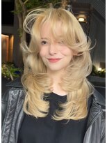 ヌエン 渋谷(NU/EN)&nbsp;海外ガールレイヤーカット/バタフライカット/ハッシュカット