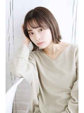 ティエル 町田店(tiel) 【町田】外ハネぱつっとボブ