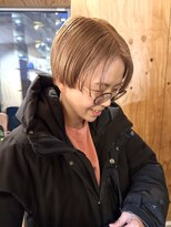 ライト(LIGHT)&nbsp;ハイトーンベージュ×ハンサムショート