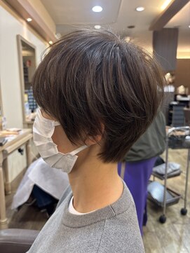 アルターリール(aL ter Rire) 着物ヘア/ダークアッシュ/ミディアムレイヤー カット/鎌取