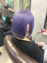 グラッジ 池袋(GLADGE)&nbsp;【透明感×個性派】柔らかパープルボブ