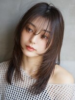 ワン 町田(ONE)&nbsp;ミルクティーブロンド/ダークブルー/ワンホンレイヤー　　町田