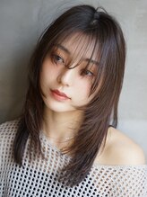 ワン 町田(ONE) ミルクティーブロンド/ダークブルー/ワンホンレイヤー 町田
