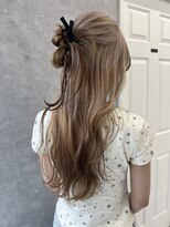 シーエス メイド バイ シャチュー 沖縄店(CS made by SHACHU)&nbsp;ハーフアップカチモリヘア