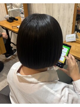 ミュミュ(mu-mu) ボブヘア似合わせカット