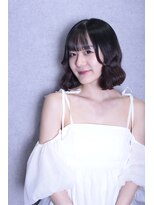 リメル 奥沢自由が丘店(Remel)&nbsp;シースルーバング/顔周りカット/ミディアムレイヤー/ワンカール