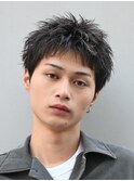 原宿ゆるめシャドウパーマルーズパーマダウンパーマメンズカット