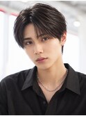 黒髪リクルートフェザーショートフェザーパーマ韓国マッシュ