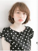 アッシュベージュで女の子らしさアップ☆