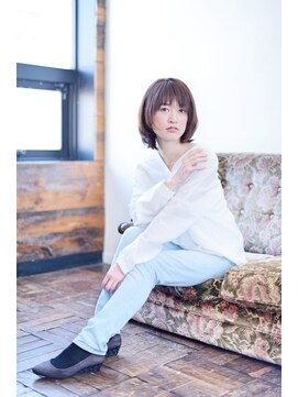 ヘアーアンドメイク アズール 志木店(Hair&Make Azur) 【Azur 志木】 大人可愛いナチュラルショート