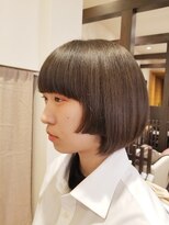 ヘアアンドメイク スタジオ えにし(Hair&Make Studio) 前下がりボブ