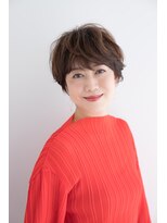 ラフ フロム ガーデン(Laf from GARDEN)&nbsp;加藤貴大30代40代人気大人可愛いふんわりパーマショートヘア