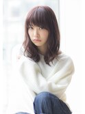 【寺尾拓巳】大人かわいい低温デジタルパーマレイヤーミディアム