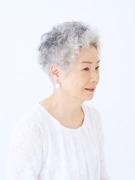 えがお美容室 【えがお美容室】60代70代に人気☆似合わせショートカール