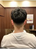 フェードパーマ/御茶ノ水/理容室/フェード/パーマ