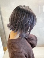 トルネード(TORNADO)&nbsp;外国人風カラー ボブ エアタッチ ラベンダーグレージュt205