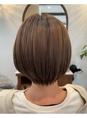丸みショートボブ