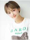 《Agu hair》スッキリまとまる段なしフェミショート