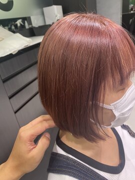ヘアーサロン ウノ 新百合ヶ丘(hair salon UNO) ☆ピンクベージュボブ☆