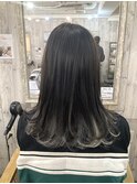 LoRE☆インナーカラーホワイトグレージュ