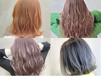 ソース ヘア アトリエ(Source hair atelier)の写真/【カット+カラー+Tr¥5500】【カット+イルミナ¥7000】傷みにくい"ケアブリーチ"で褒められ透明感カラーに★