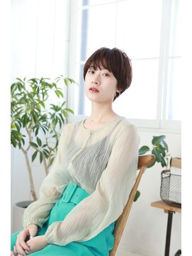 ヘアーアンドメイク エクリ 不動前店(Hair&Make equri) カジュアル　マッシュショート