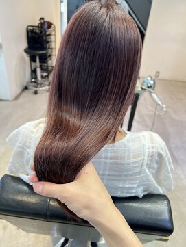 トレス(TRESS) シアーカラー　ピンクベージュ　ピンクカラー