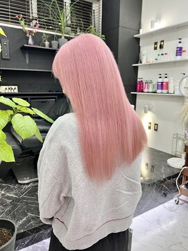 チュダック(ChuDuck) 韓国風《ペールピンク》ハイトーン/ケアブリーチ/ダブルカラー