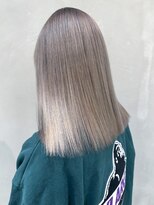 アイティーバイアルバム 松戸店(IT by ALBUM)&nbsp;ブロンドグレージュ_エアリーロングピンクブラウン_ba505951