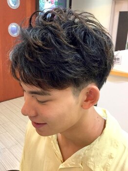 アスワの写真/男性目線で考えた、セットがしやすく扱いやすいスタイル。シンプルだけどかっこよく、トレンド感もプラス！