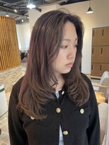 スターリバー(STAR RIVER)&nbsp;グレージュ×レイヤースタイル