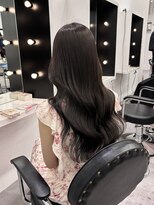 エトバイイオエ(et by ioe)&nbsp;黒髪/ボブルフ/ネビージュ/小顔/ワンレン/髪質改善/グレージュ