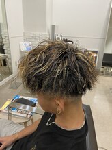 ホワイト(WHITE) ツイストスパイラル×ハイライト×WHITE田中