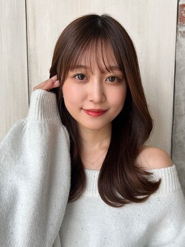 アフロート ルヴア(AFLOAT RUVUA) ＊20代30代40代◎小顔シースルー前髪レイヤーくびれヘア