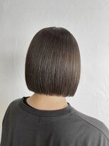 リル 茅ヶ崎(Liru:)&nbsp;黒髪/ボブルフ/ネビージュ/小顔/ワンレン/茅ヶ崎/髪質改善/前髪