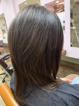 ヨシユキコンディショニング 縮毛矯正６０％髪質改善４０％で自然な仕上がり