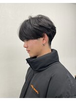 ソソ(soso)&nbsp;重めシースルーマッシュ/ニュアンスパーマ/韓国マッシュ