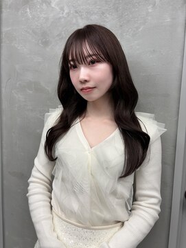 ルース(RUTH) 韓国 ロング レイヤーカット 透明感カラー