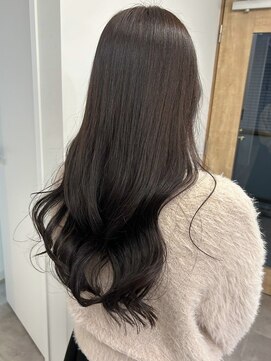 ミュラ(mulah) ダークカラーバイオレットブラウン＊ゆる巻き透明感カラー