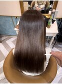 イメチェン外ハネボブ美髪ワイドバングレイヤー髪質改善縮毛矯正
