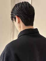 ノラ ギンザ(NORA GINZA)&nbsp;ダウンパーマニュアンスパーマセンターパートコンマヘア髪質改善