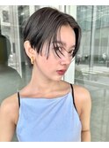 ☆【春日】ミニウルフレイヤーカット顔周り韓国ショートボブ22