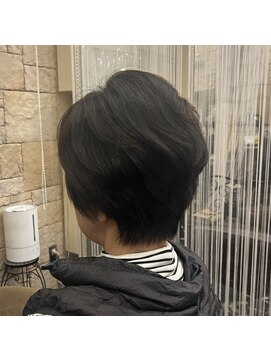 ヘアー ニーナ(hair nina) ショート部分パーマ