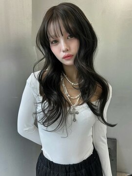 ペレ アネックス 大阪梅田茶屋町店(PELE ANNEX) くびれヘア/アプリコットオレンジ/夏のヘアアレンジ/梅田