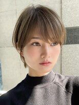 アマトウキョウスマートサロン(AMA TOKYO×Smart Salon)&nbsp;刈り上げショート　韓国風巻き　小顔ショート