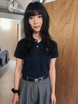 ユー(yew)&nbsp;顔周りカット／顔周りレイヤー／ロングレイヤー／ロングスタイル