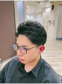 アップバングショート