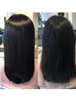 レアビーチ センター南店(LeaBeach)&nbsp;【プレミアム】カット+髪質改善ストレート+潤艶☆水素 Tr