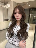 リリー(Lilley) 【稲永麻衣】レイヤーカット+顔まわり+ダブルカラー+韓国ヘア